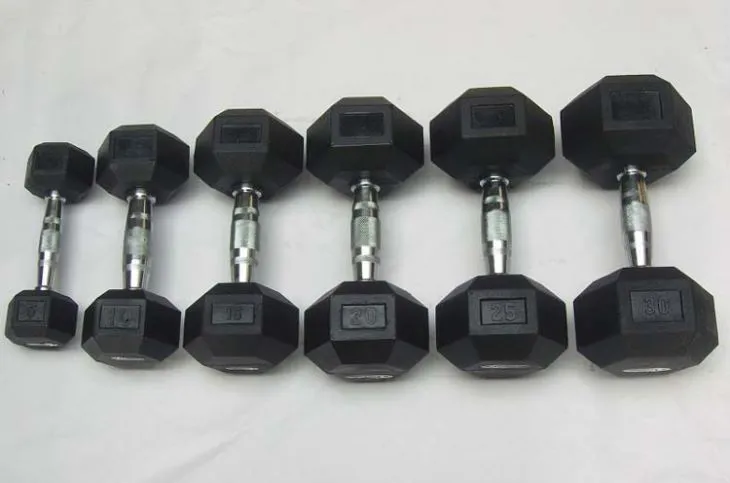 Gúmmíhúðuð Dumbbell